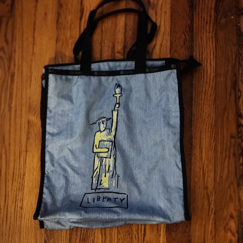 Liberty Blue Tote Bag